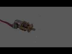 Moteur pas à pas bipolaire de diamètre de SM08-GB10 8mm avec la boîte de vitesse d'axe de D