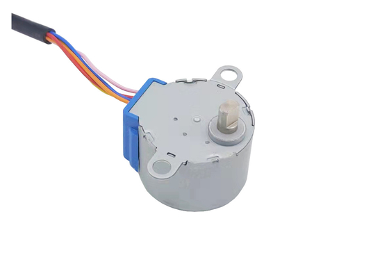 24mm diameter permanent magnet stepper motor with gearbox, single pole stepper motor, gearbox gear ratio selectable