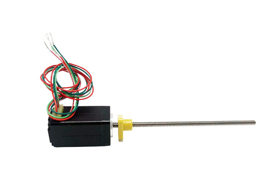 High performance 20mm (Nema 8) hybrid stepper motor, bipolar, 4-lead, ACME screw stroke selectable