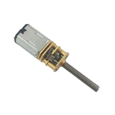 Geared Reducer M10 DC Brushed Motor 5V With M3 Lead Screw Output Shaft