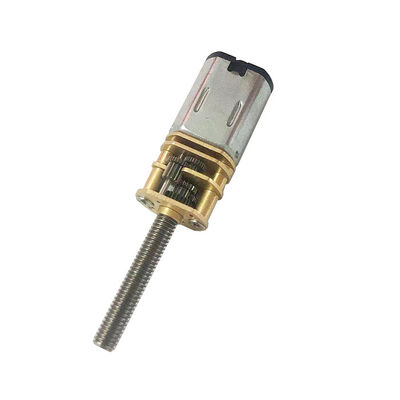 Geared Reducer M10 DC Brushed Motor 5V With M3 Lead Screw Output Shaft