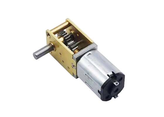 N20 Micro DC Brush Motor Reducteur d'engrenages horizontaux pour vélo partagé Fermeture intelligente, boîte de sécurité, équipement publicitaire