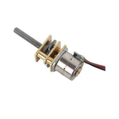 10mm Mini Gear Motor with 150 mA Current 3.3V~12V Voltage and 40Ω±7% Resistance 2 Phase Stepper Motor