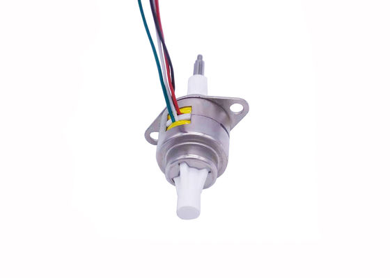Moteur pas à pas linéaire à haute traction de 18 mm de course à 7,5 degrés d'angle de pas de 20 mm de diamètre pour équipement médical